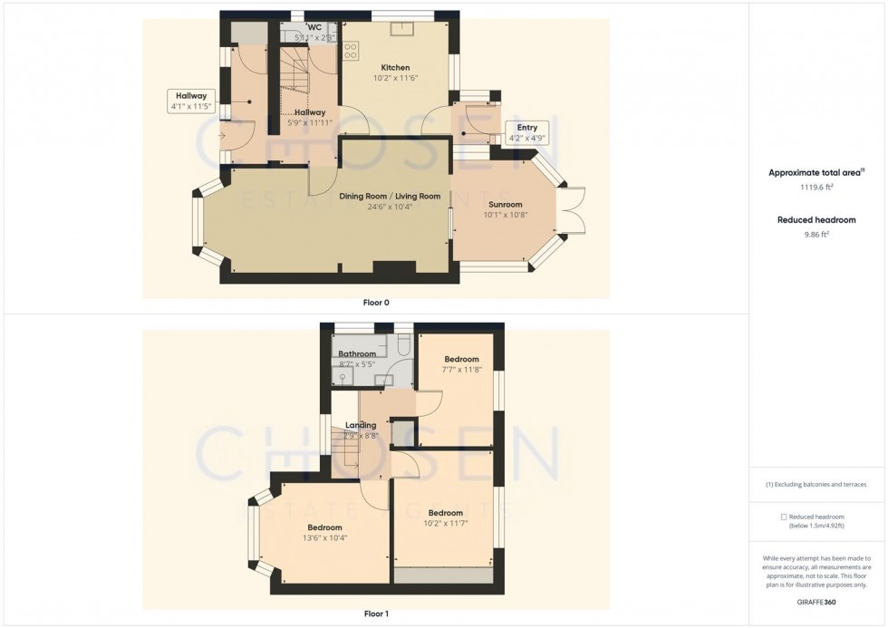 Floorplan for Pirton Lane, Churchdown, Gloucester