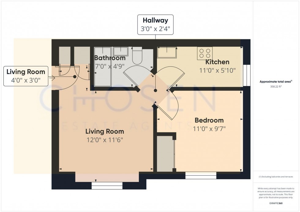 Floorplan for Vervain Close, Churchdown