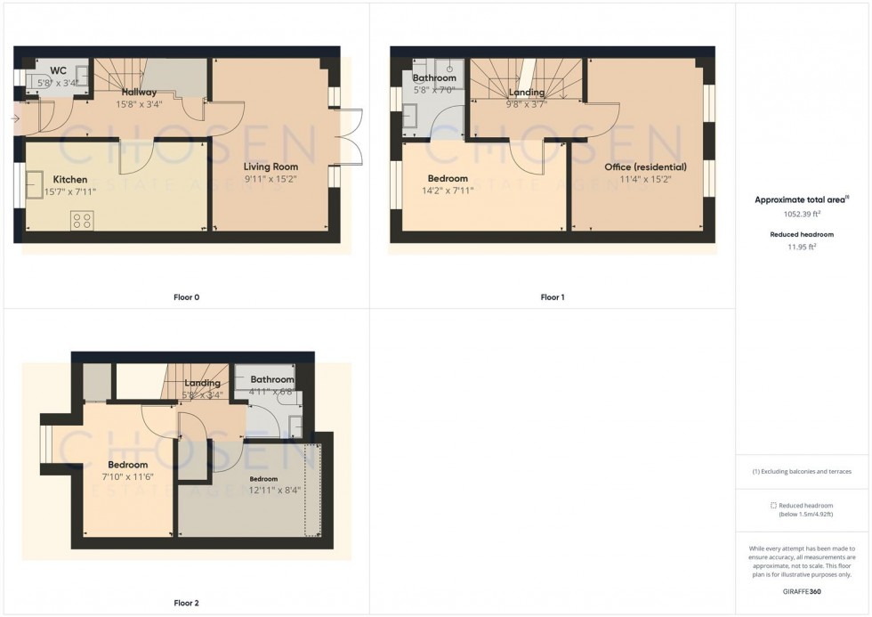 Floorplan for Millstone Way, Gloucester