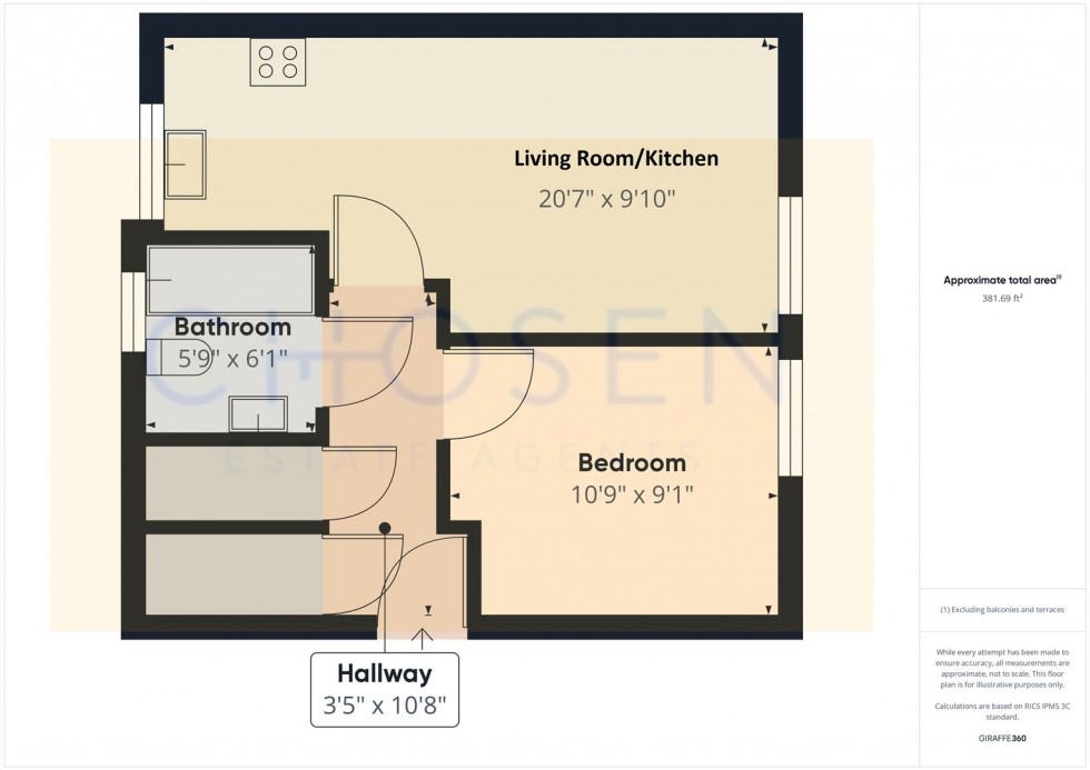 Floorplan for Parliament Street, Gloucester