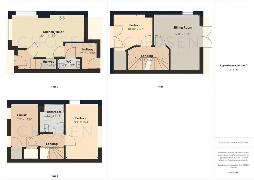 Floorplan for Friars Orchard, Gloucester