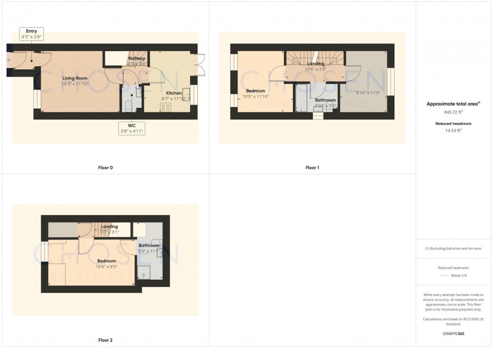 Floorplan for Homeground Road, Tuffley, Gloucester