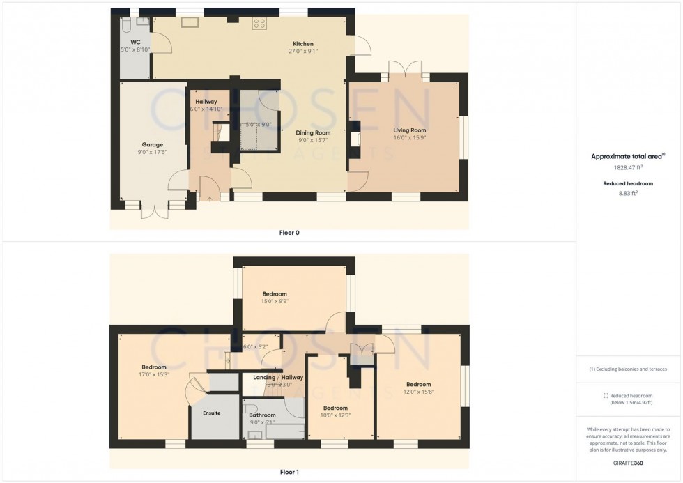 Floorplan for Peregrine Road, Cheltenham