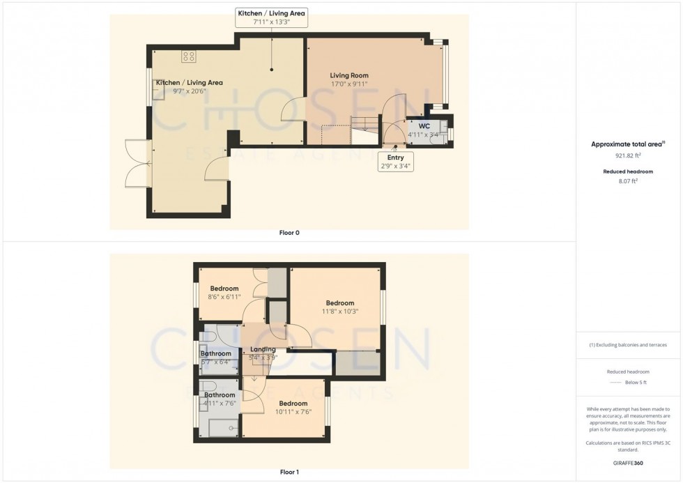 Floorplan for Whitewell Close, Barnwood, Gloucester