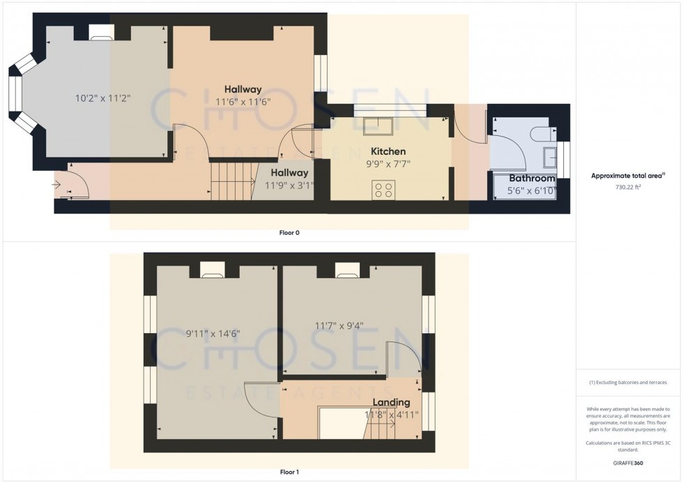 Floorplan for Barton Street, Gloucester