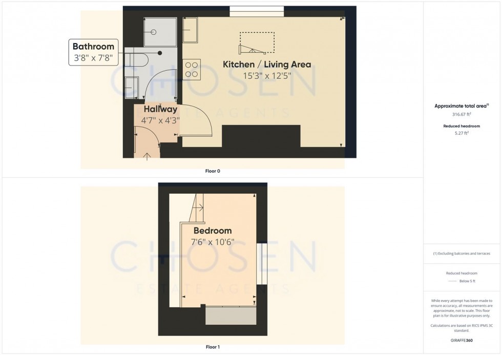 Floorplan for Southgate Street, Gloucester