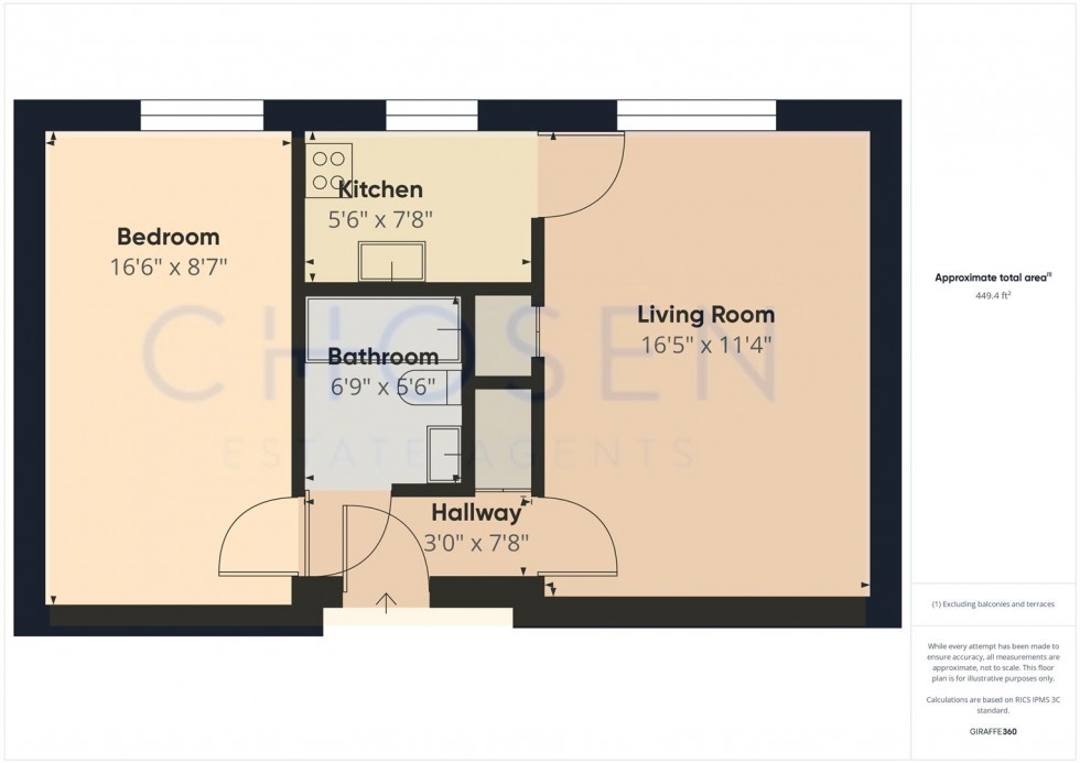 Floorplan for Chapel Hay Lane, Churchdown, Gloucester