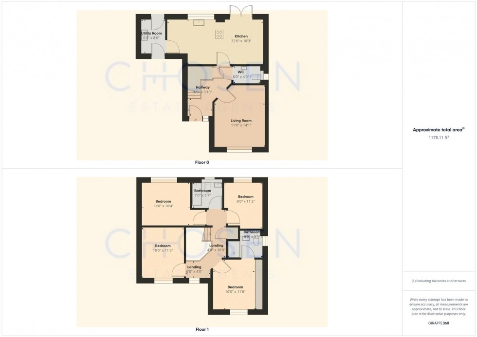 Floorplan for Red Kite Rise, Hardwicke