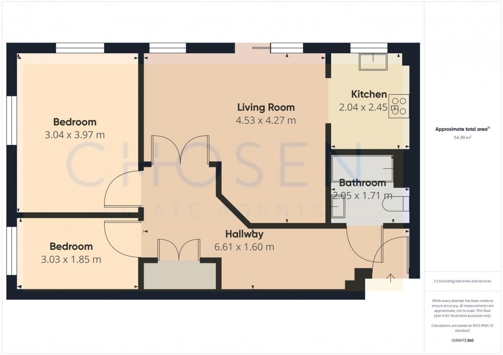 Floorplan for Brookbank Close, Cheltenham