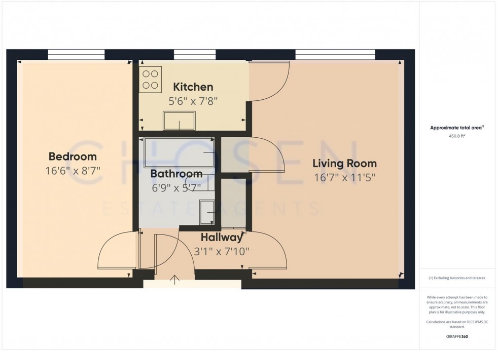 Floorplan for Sweetbriar House, Chapel Hay Lane, Churchdown, Gloucester