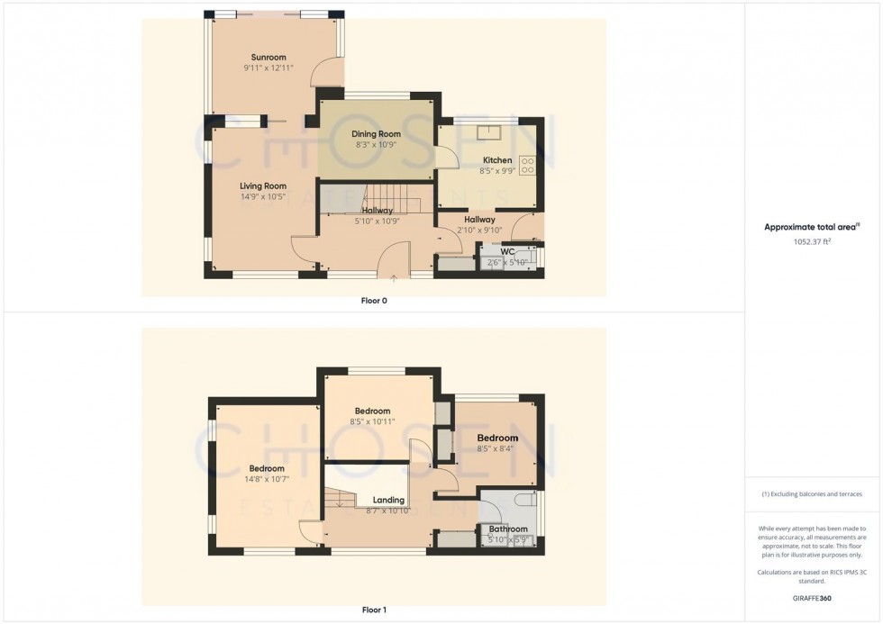 Floorplan for Maidenhall, Highnam