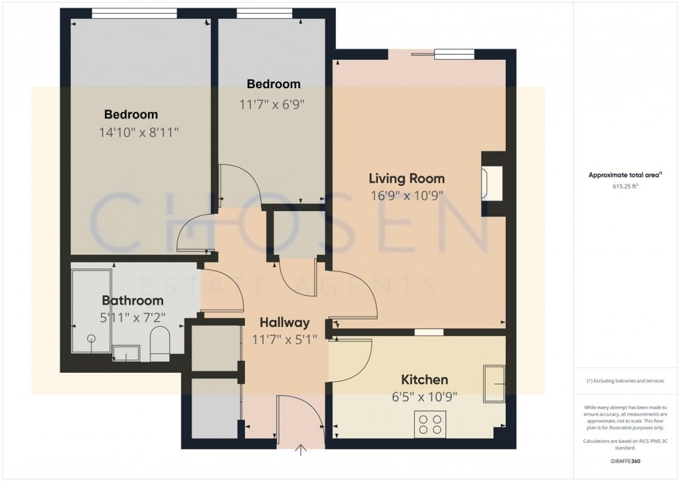 Floorplan for Church Road, Churchdown, Gloucester