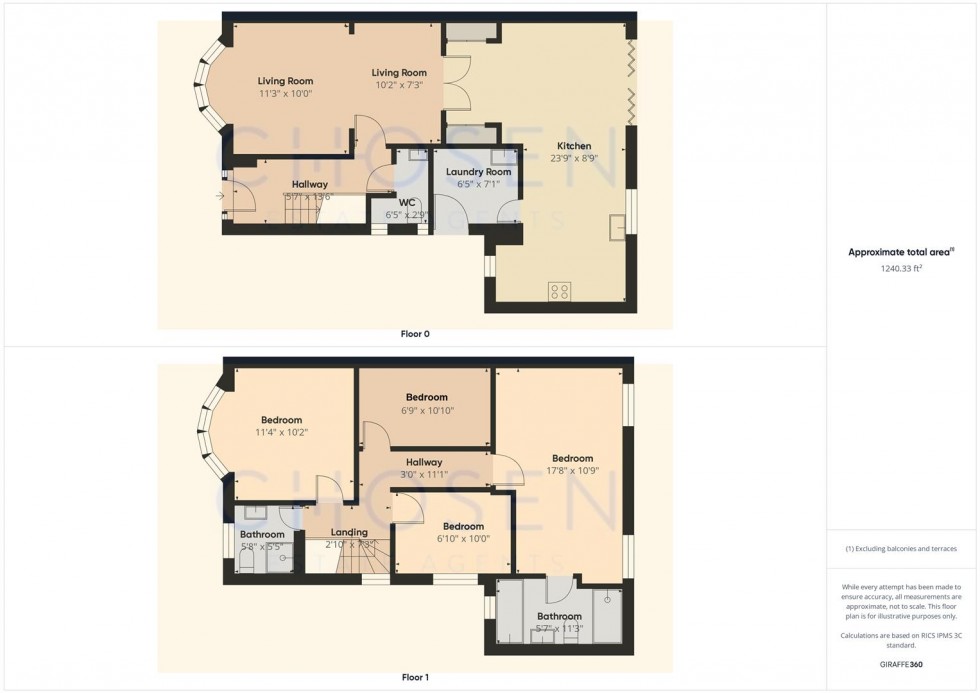 Floorplan for Pirton Lane, Churchdown, Gloucester