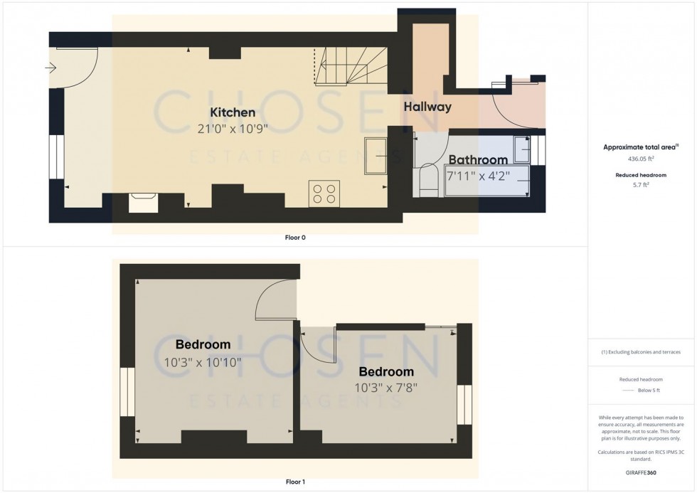 Floorplan for Stanley Road, Gloucester