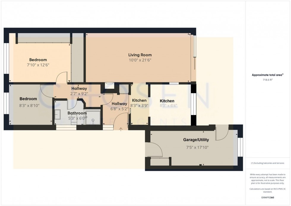 Floorplan for Laynes Road, Hucclecote, Gloucester