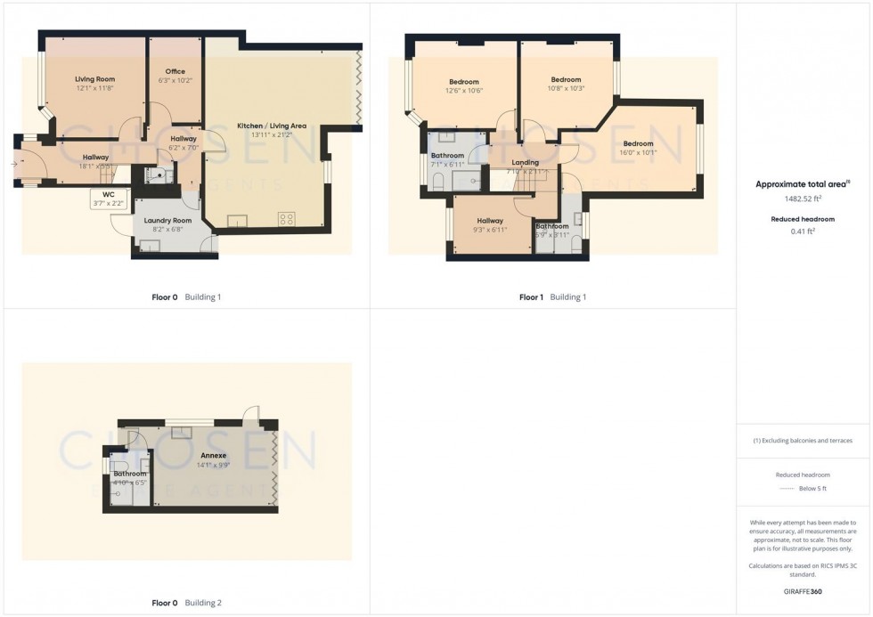 Floorplan for Hatherley Road, Cheltenham