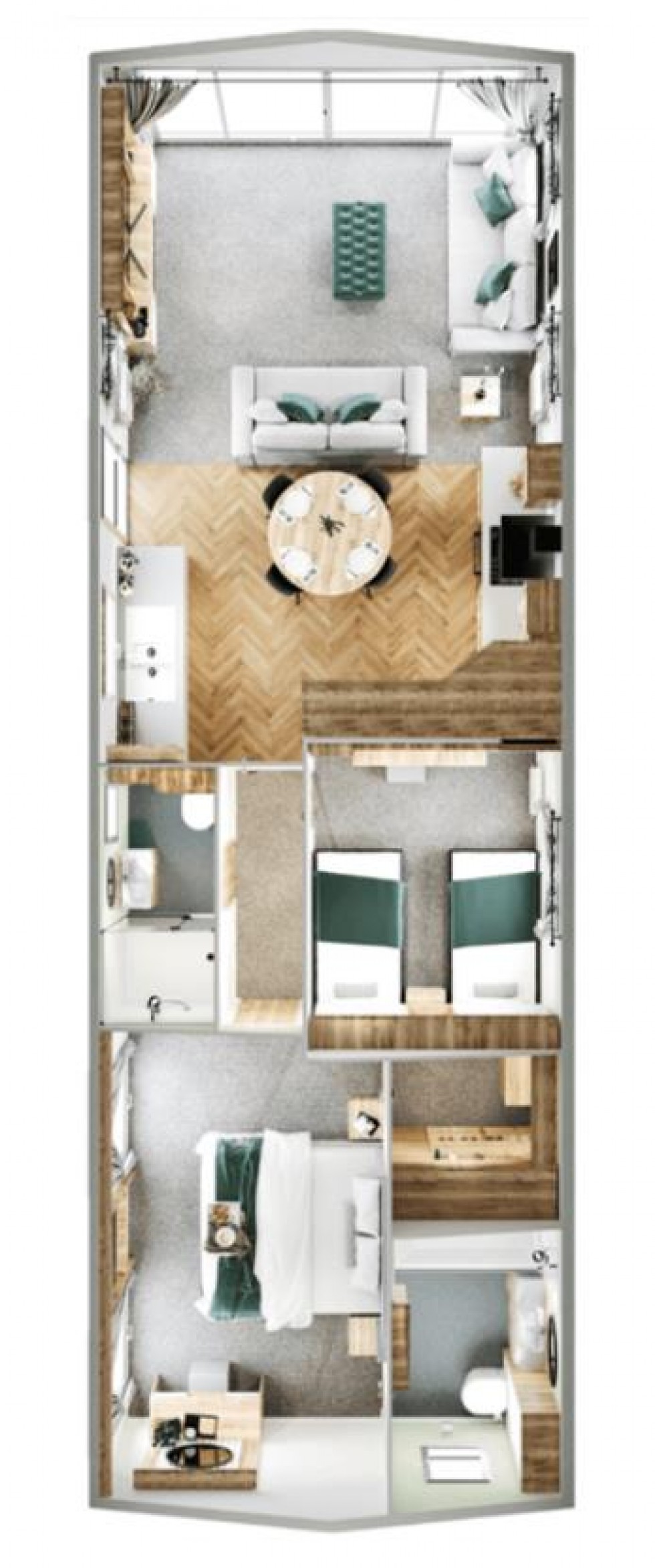 Floorplan for Little London, Longhope